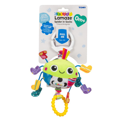 TOMY Lamaze skarpetkowy pajączek-zawieszka LC27573