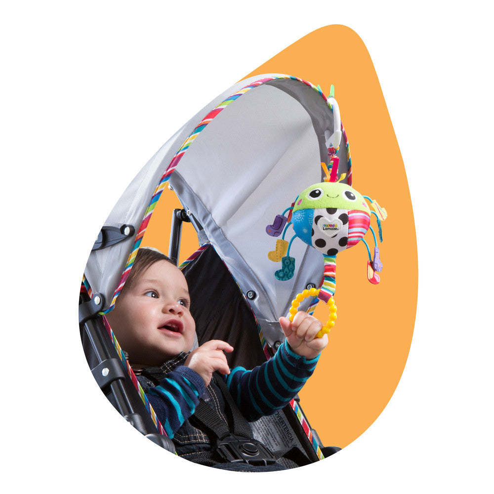 TOMY Lamaze skarpetkowy pajączek-zawieszka LC27573