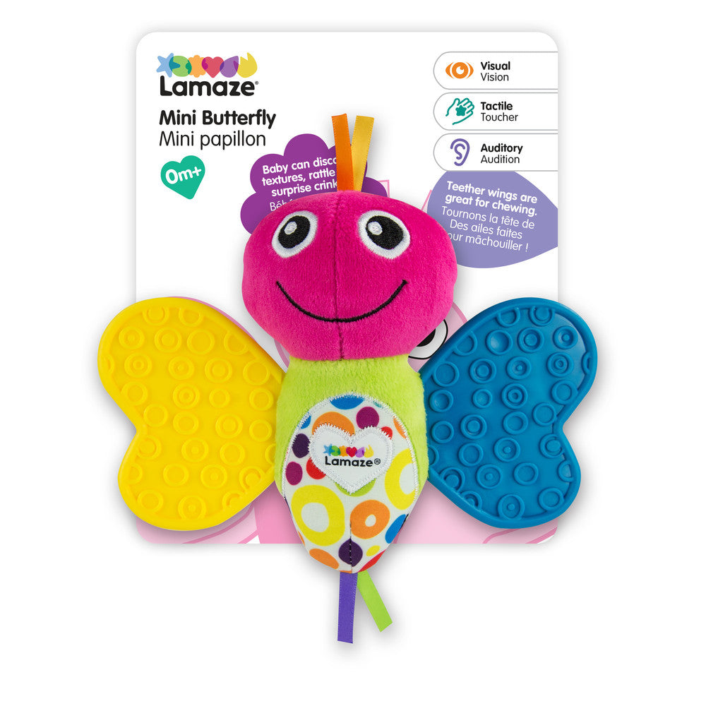 TOMY Lamaze motylek gryzaczek L27655