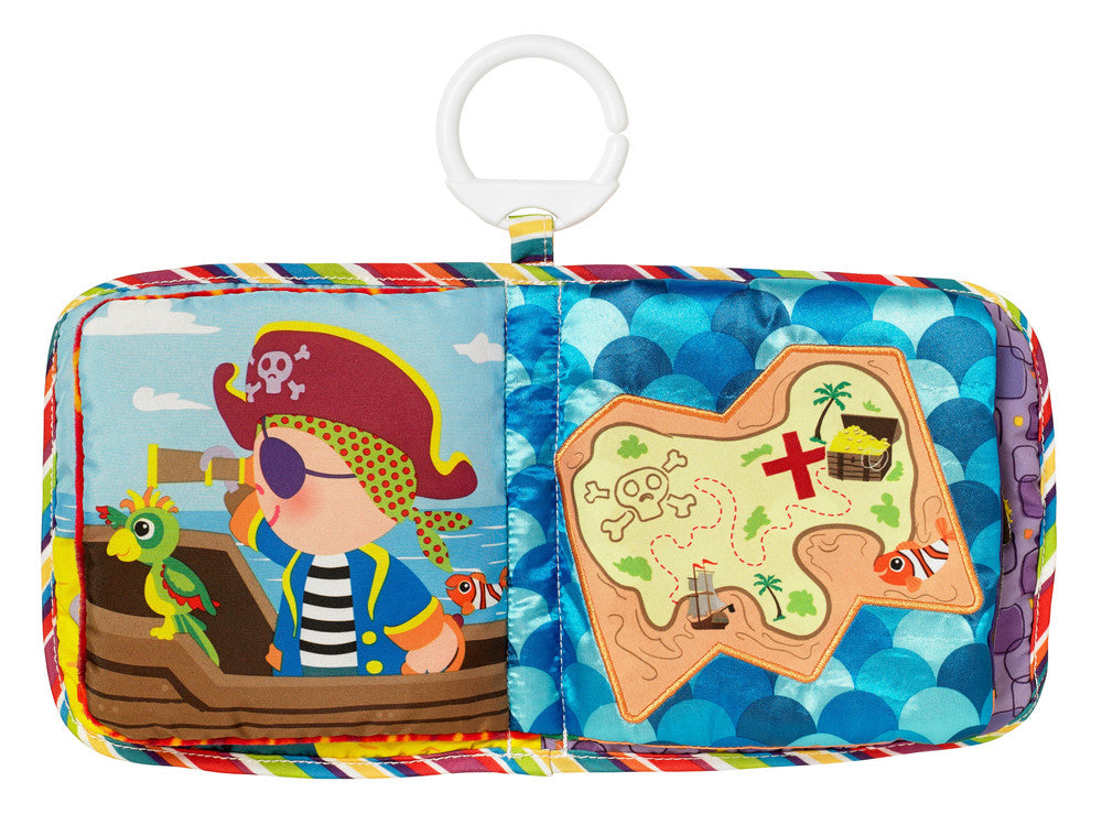TOMY Lamaze materiałowa książeczka pirata LC27915