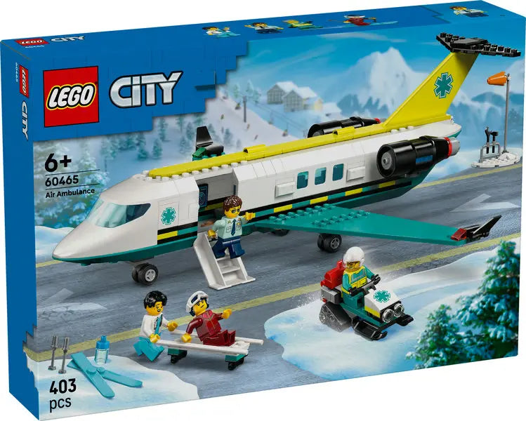 Lego City - Samolot pogotowia ratunkowego