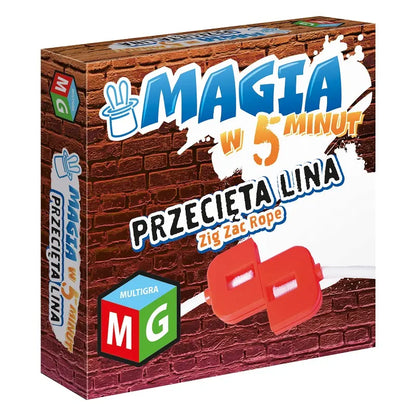 Magiczne sztuczki magia w 5min - Przecięta linia