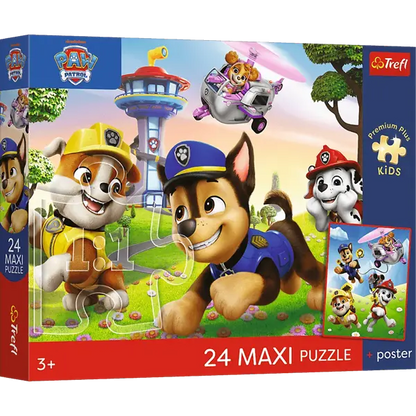 PUZZLE MAXI 24 PremPlus Kids Wesoły spacer 14388