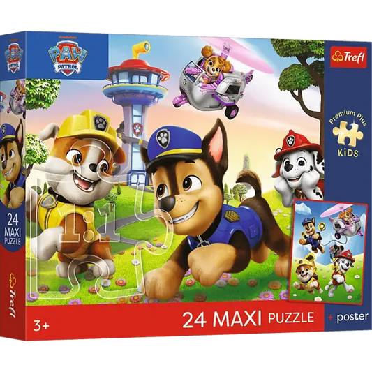 PUZZLE MAXI 24 PremPlus Kids Wesoły spacer 14388