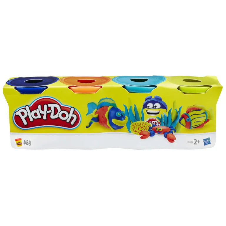 Play-doh ciastolina tuby 4-pack