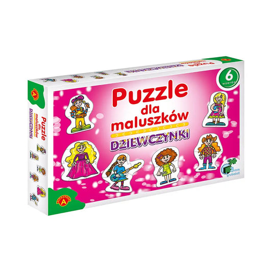 Puzzle dla maluszków dziewczynki 0540