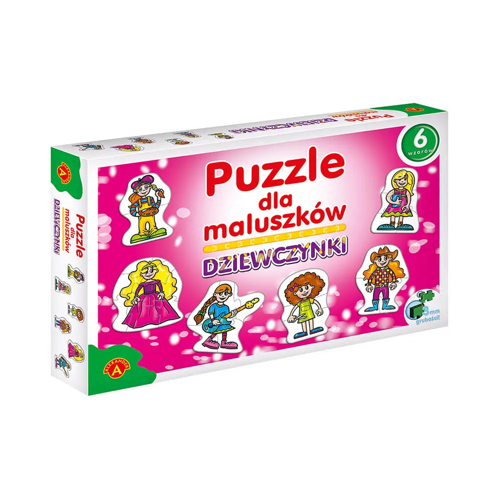 Puzzle dla maluszków dziewczynki 0540