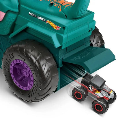 Hot Wheels Monster Truck pożeracz aut mega Wrex