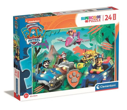 Puzzle 24 maxi super kolor psi patrol