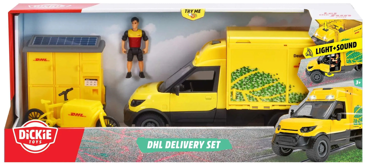 Zestaw z pojazdem DHL 25cm
