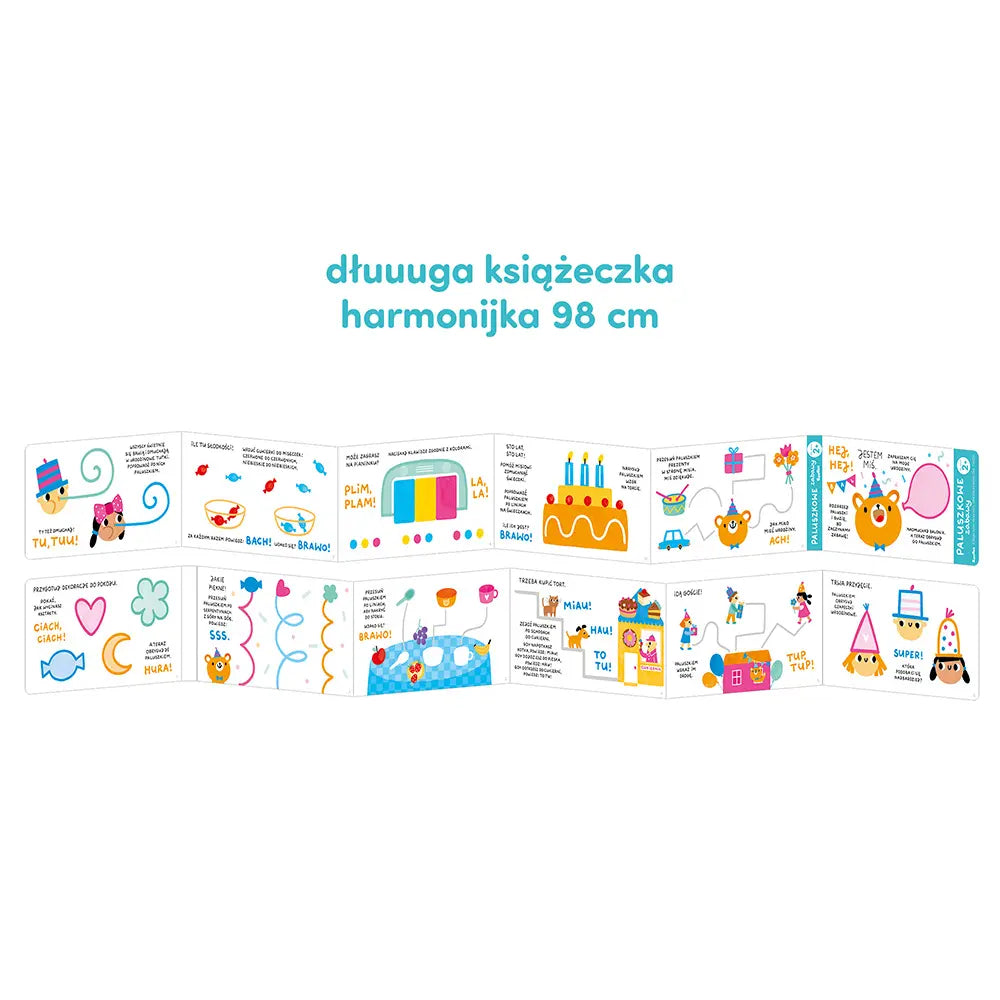 CzuCzu Paluszkowe zabawy d/dzieci 2+ 62756