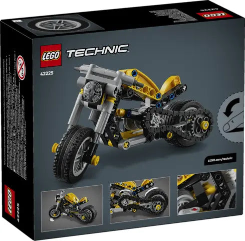 Lego Technic - Żółty motocykl