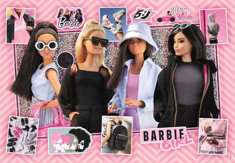 Puzzle 104 Super Barbie