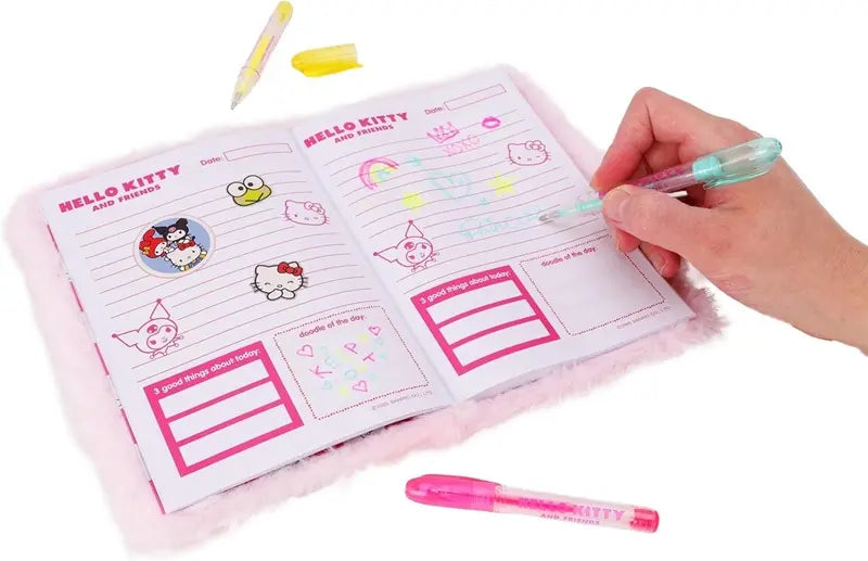 Hello Kitty mini pluszowy pamiętnik