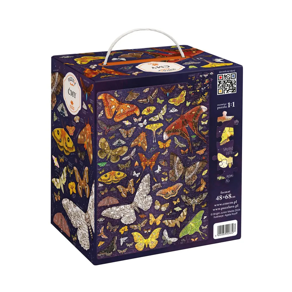 Puzzlove ćmy 1000 el puzzle rodzinne