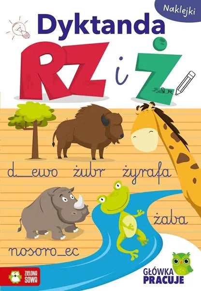 Główka pracuje Dyktanda RZ i Ż 86138