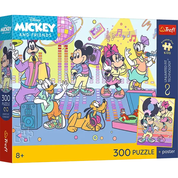 Puzzle Premium Plus Kids UFT, Disney 300 el. Ekscytująca przygoda
