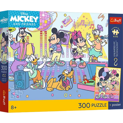 Puzzle Premium Plus Kids UFT, Disney 300 el. Ekscytująca przygoda