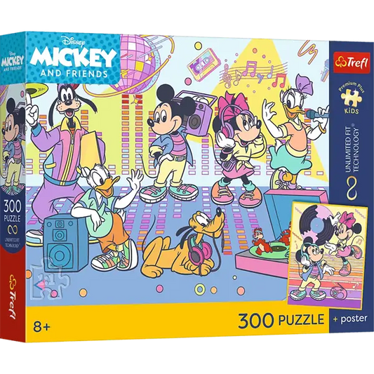 Puzzle Premium Plus Kids UFT, Disney 300 el. Ekscytująca przygoda