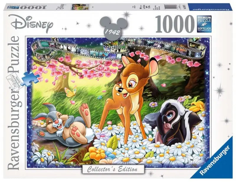 Puzzle 1000 elementów Disney Bambi