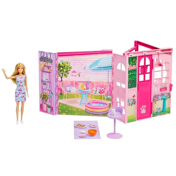 Barbie Weekendowy domek dla lalek JMD27 /2