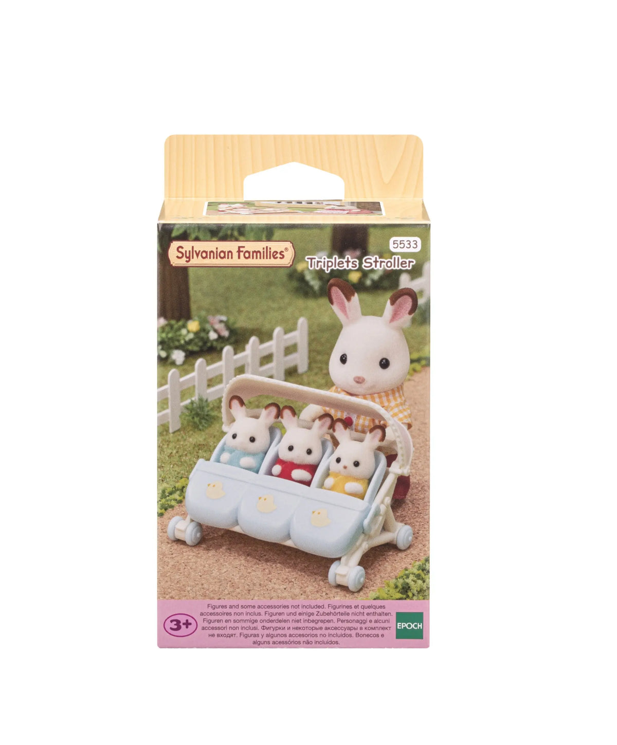 Sylvanian spacerówka dla trojaczków