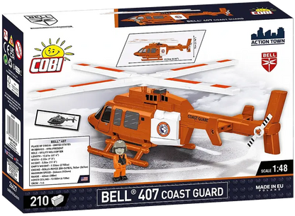 COBI Samoloty cywil.Bell 407CoastGuard 210kl 26627