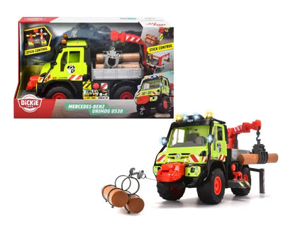 Dickie unimog u530 50cm z drewnem