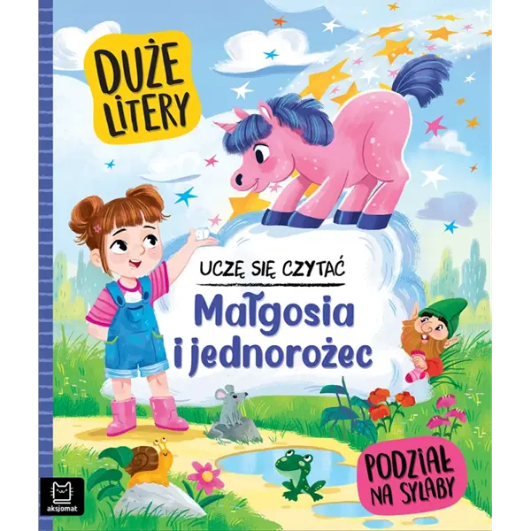 Książeczka Uczę się czytać: Małgosia i jednorożec
