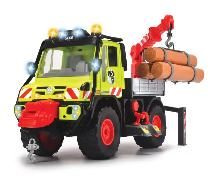 Dickie unimog u530 50cm z drewnem