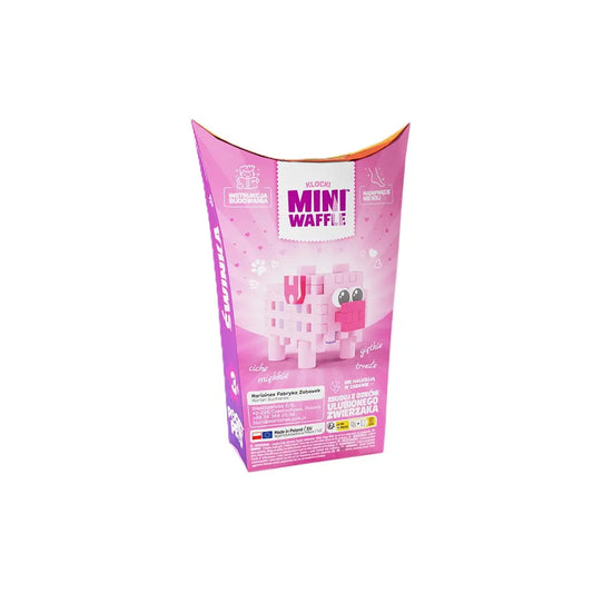 Klocki wafle mini pocket pets świnka