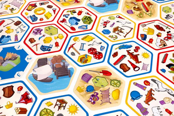 gra Dobble Catan Clutch box