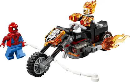 Lego Super Heroes Marvel - Spider-Man kontra Ghost Rider na motocyklu