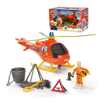 Strażak Sam helikopter Wallaby z figurką