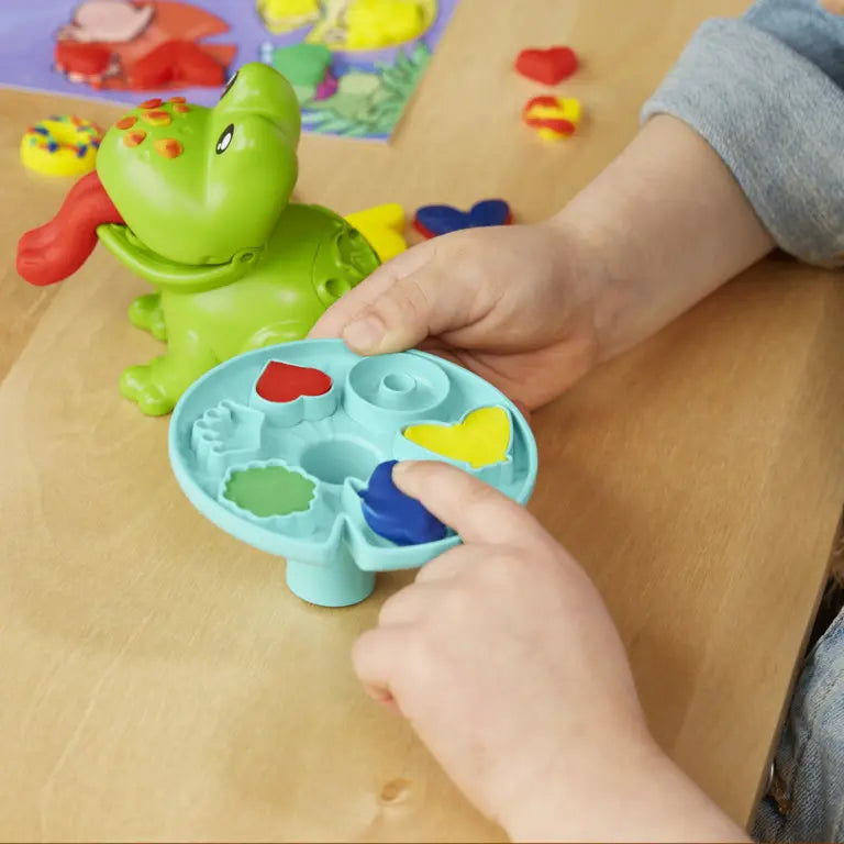 Play-doh starters żaba i nauka kolorów