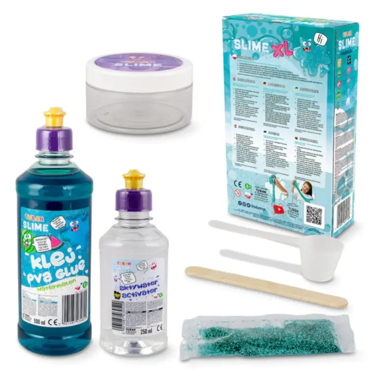 Zestaw slime diy xl arbuz