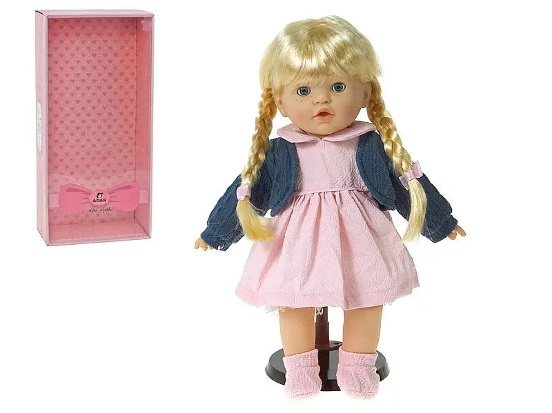 Lalka dziewczynka 40 cm z polskim głosem, śpiewa i mówi po polsku