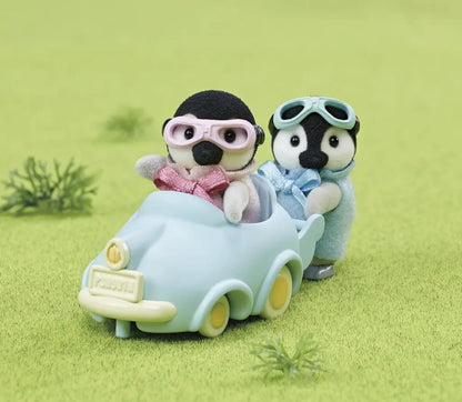 Sylvanian Families Pingwinki w samochodzie
