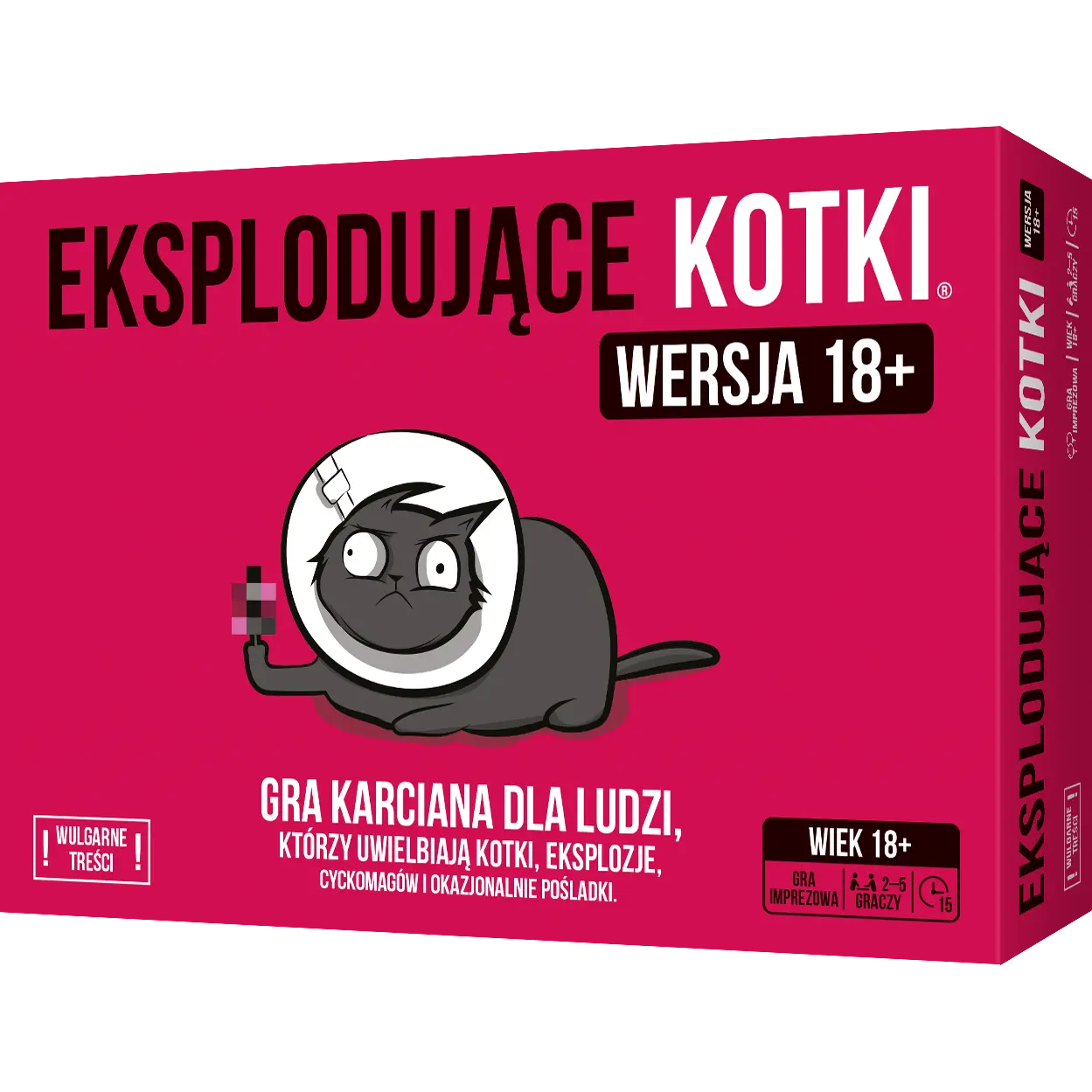 Gra eksplodujące kotki wersja +18
