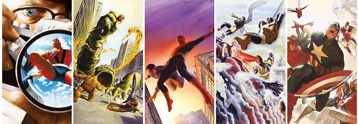 Puzzle 1000 panorama marvel