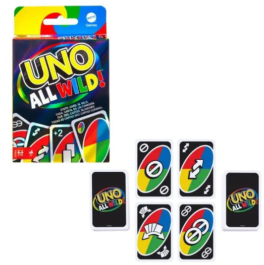 UNO All Wild! Gra Dzikie karty HHL33