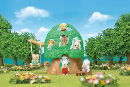 Sylvanian przedszkolny domek na drzewie