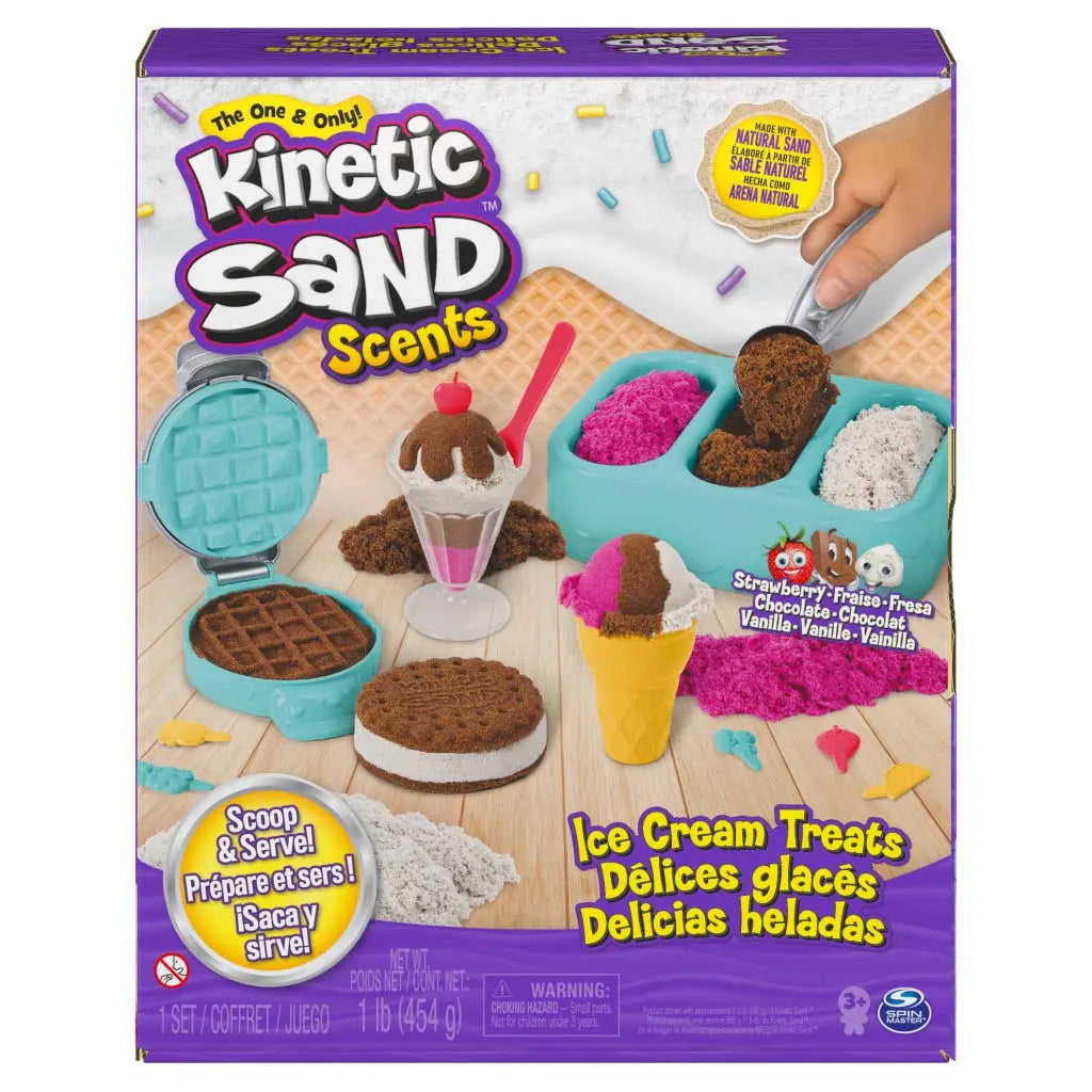 Kinetic sand zestaw ice cream