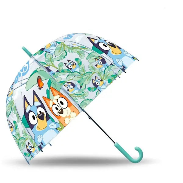 Bluey - Parasolka manualna przezroczysta 46cm