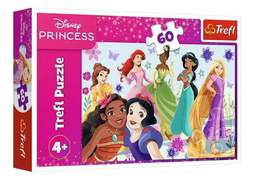 PUZZLE 60 Księżniczki w akcji Disney
