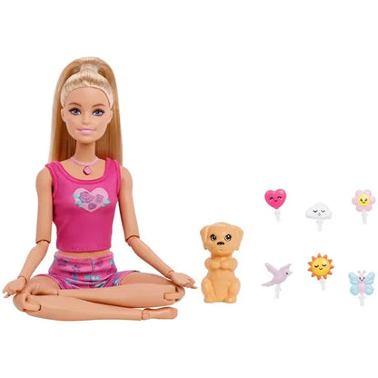 Barbie lalka medytująca z dźwiękiem