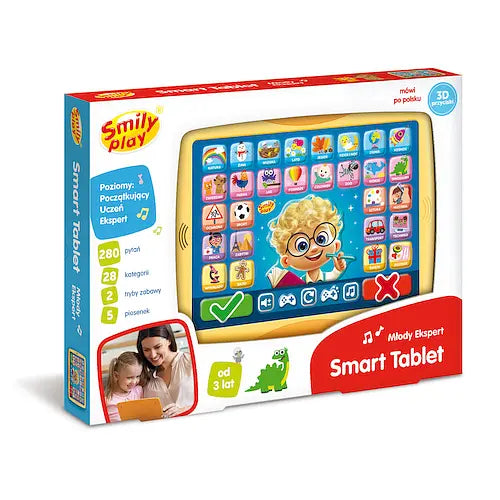 Smart tablet młody ekspert smily play