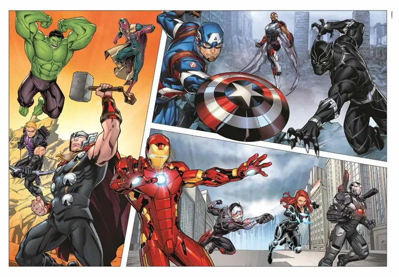 Puzzle 104 Super The Avengers