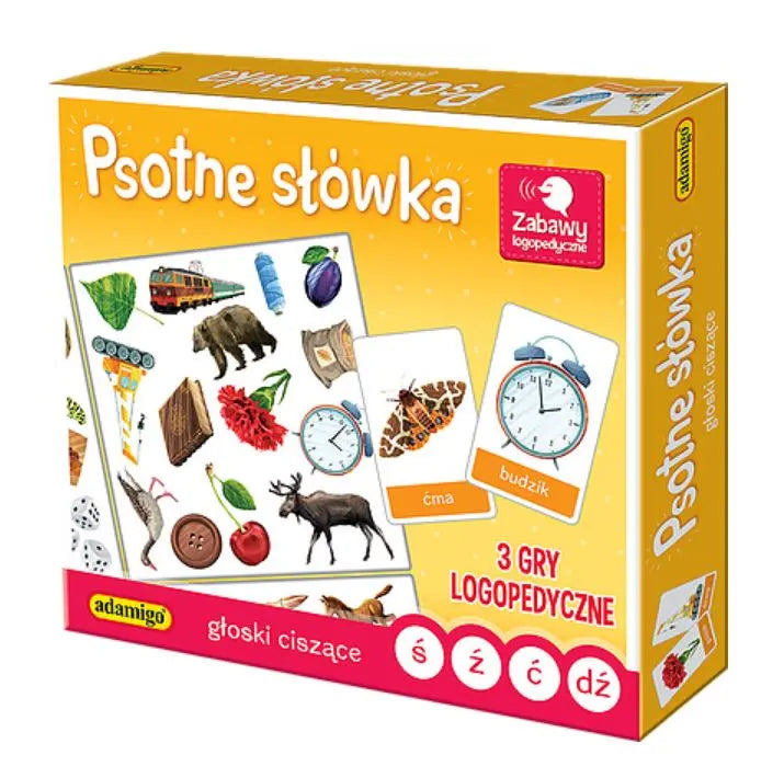 Psotne słówka głoski ciszące