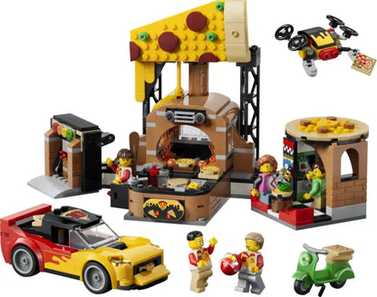Lego City - Dostawa pizzy z pojazdami